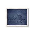 Picture of Geo Dino I  _GroupedProduct_Rectangle_Landscape_Mini_ _GroupedProduct_Rectangle_Landscape_Framed_Matted_