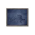 Picture of Geo Dino I  _GroupedProduct_Rectangle_Landscape_Mini_ _GroupedProduct_Rectangle_Landscape_Framed_Matted_