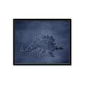 Picture of Geo Dino I  _GroupedProduct_Rectangle_Landscape_Mini_ _GroupedProduct_Rectangle_Landscape_Framed_Matted_