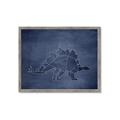 Picture of Geo Dino I  _GroupedProduct_Rectangle_Landscape_Mini_ _GroupedProduct_Rectangle_Landscape_Framed_Matted_