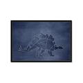 Picture of Geo Dino I  _GroupedProduct_Rectangle_Landscape_Mini_ _GroupedProduct_Rectangle_Landscape_Framed_Matted_