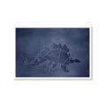 Picture of Geo Dino I  _GroupedProduct_Rectangle_Landscape_Mini_ _GroupedProduct_Rectangle_Landscape_Framed_Matted_