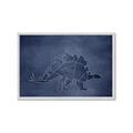 Picture of Geo Dino I  _GroupedProduct_Rectangle_Landscape_Mini_ _GroupedProduct_Rectangle_Landscape_Framed_Matted_