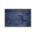 Picture of Geo Dino I  _GroupedProduct_Rectangle_Landscape_Mini_ _GroupedProduct_Rectangle_Landscape_Framed_Matted_