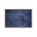 Picture of Geo Dino I  _GroupedProduct_Rectangle_Landscape_Mini_ _GroupedProduct_Rectangle_Landscape_Framed_Matted_