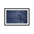 Picture of Geo Dino I  _GroupedProduct_Rectangle_Landscape_Mini_ _GroupedProduct_Rectangle_Landscape_Framed_Matted_