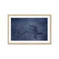 Picture of Geo Dino I  _GroupedProduct_Rectangle_Landscape_Mini_ _GroupedProduct_Rectangle_Landscape_Framed_Matted_