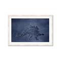 Picture of Geo Dino I  _GroupedProduct_Rectangle_Landscape_Mini_ _GroupedProduct_Rectangle_Landscape_Framed_Matted_