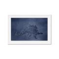 Picture of Geo Dino I  _GroupedProduct_Rectangle_Landscape_Mini_ _GroupedProduct_Rectangle_Landscape_Framed_Matted_