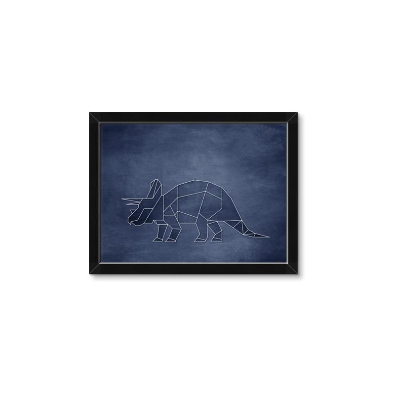 Picture of Geo Dino III    _GroupedProduct_Rectangle_Landscape_Mini_ _GroupedProduct_Rectangle_Landscape_Framed_Matted_