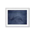 Picture of Geo Dino III    _GroupedProduct_Rectangle_Landscape_Mini_ _GroupedProduct_Rectangle_Landscape_Framed_Matted_