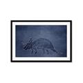 Picture of Geo Dino III    _GroupedProduct_Rectangle_Landscape_Mini_ _GroupedProduct_Rectangle_Landscape_Framed_Matted_