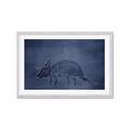 Picture of Geo Dino III    _GroupedProduct_Rectangle_Landscape_Mini_ _GroupedProduct_Rectangle_Landscape_Framed_Matted_