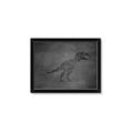Picture of Geo Dino IV Black  _GroupedProduct_Rectangle_Landscape_Mini_ _GroupedProduct_Rectangle_Landscape_Framed_Matted_