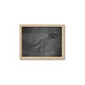 Picture of Geo Dino IV Black  _GroupedProduct_Rectangle_Landscape_Mini_ _GroupedProduct_Rectangle_Landscape_Framed_Matted_