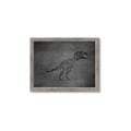 Picture of Geo Dino IV Black  _GroupedProduct_Rectangle_Landscape_Mini_ _GroupedProduct_Rectangle_Landscape_Framed_Matted_