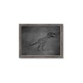 Picture of Geo Dino IV Black  _GroupedProduct_Rectangle_Landscape_Mini_ _GroupedProduct_Rectangle_Landscape_Framed_Matted_