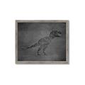 Picture of Geo Dino IV Black  _GroupedProduct_Rectangle_Landscape_Mini_ _GroupedProduct_Rectangle_Landscape_Framed_Matted_