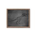 Picture of Geo Dino IV Black  _GroupedProduct_Rectangle_Landscape_Mini_ _GroupedProduct_Rectangle_Landscape_Framed_Matted_