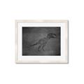 Picture of Geo Dino IV Black  _GroupedProduct_Rectangle_Landscape_Mini_ _GroupedProduct_Rectangle_Landscape_Framed_Matted_