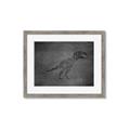 Picture of Geo Dino IV Black  _GroupedProduct_Rectangle_Landscape_Mini_ _GroupedProduct_Rectangle_Landscape_Framed_Matted_