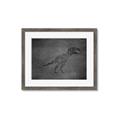 Picture of Geo Dino IV Black  _GroupedProduct_Rectangle_Landscape_Mini_ _GroupedProduct_Rectangle_Landscape_Framed_Matted_