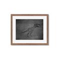 Picture of Geo Dino IV Black  _GroupedProduct_Rectangle_Landscape_Mini_ _GroupedProduct_Rectangle_Landscape_Framed_Matted_