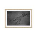 Picture of Geo Dino IV Black  _GroupedProduct_Rectangle_Landscape_Mini_ _GroupedProduct_Rectangle_Landscape_Framed_Matted_