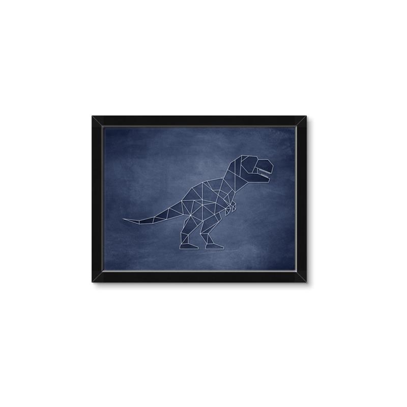 Picture of Geo Dino IV     _GroupedProduct_Rectangle_Landscape_Mini_ _GroupedProduct_Rectangle_Landscape_Framed_Matted_