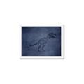 Picture of Geo Dino IV     _GroupedProduct_Rectangle_Landscape_Mini_ _GroupedProduct_Rectangle_Landscape_Framed_Matted_