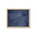 Picture of Geo Dino IV     _GroupedProduct_Rectangle_Landscape_Mini_ _GroupedProduct_Rectangle_Landscape_Framed_Matted_