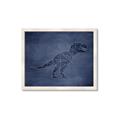 Picture of Geo Dino IV     _GroupedProduct_Rectangle_Landscape_Mini_ _GroupedProduct_Rectangle_Landscape_Framed_Matted_