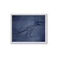 Picture of Geo Dino IV     _GroupedProduct_Rectangle_Landscape_Mini_ _GroupedProduct_Rectangle_Landscape_Framed_Matted_