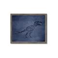 Picture of Geo Dino IV     _GroupedProduct_Rectangle_Landscape_Mini_ _GroupedProduct_Rectangle_Landscape_Framed_Matted_