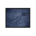 Picture of Geo Dino IV     _GroupedProduct_Rectangle_Landscape_Mini_ _GroupedProduct_Rectangle_Landscape_Framed_Matted_