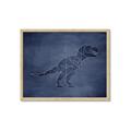 Picture of Geo Dino IV     _GroupedProduct_Rectangle_Landscape_Mini_ _GroupedProduct_Rectangle_Landscape_Framed_Matted_