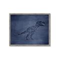 Picture of Geo Dino IV     _GroupedProduct_Rectangle_Landscape_Mini_ _GroupedProduct_Rectangle_Landscape_Framed_Matted_