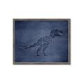 Picture of Geo Dino IV     _GroupedProduct_Rectangle_Landscape_Mini_ _GroupedProduct_Rectangle_Landscape_Framed_Matted_