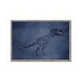 Picture of Geo Dino IV     _GroupedProduct_Rectangle_Landscape_Mini_ _GroupedProduct_Rectangle_Landscape_Framed_Matted_