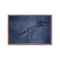 Picture of Geo Dino IV     _GroupedProduct_Rectangle_Landscape_Mini_ _GroupedProduct_Rectangle_Landscape_Framed_Matted_