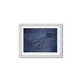 Picture of Geo Dino IV     _GroupedProduct_Rectangle_Landscape_Mini_ _GroupedProduct_Rectangle_Landscape_Framed_Matted_