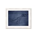 Picture of Geo Dino IV     _GroupedProduct_Rectangle_Landscape_Mini_ _GroupedProduct_Rectangle_Landscape_Framed_Matted_