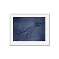 Picture of Geo Dino IV     _GroupedProduct_Rectangle_Landscape_Mini_ _GroupedProduct_Rectangle_Landscape_Framed_Matted_