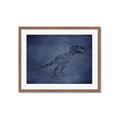 Picture of Geo Dino IV     _GroupedProduct_Rectangle_Landscape_Mini_ _GroupedProduct_Rectangle_Landscape_Framed_Matted_