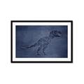 Picture of Geo Dino IV     _GroupedProduct_Rectangle_Landscape_Mini_ _GroupedProduct_Rectangle_Landscape_Framed_Matted_