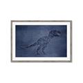 Picture of Geo Dino IV     _GroupedProduct_Rectangle_Landscape_Mini_ _GroupedProduct_Rectangle_Landscape_Framed_Matted_