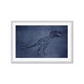 Picture of Geo Dino IV     _GroupedProduct_Rectangle_Landscape_Mini_ _GroupedProduct_Rectangle_Landscape_Framed_Matted_