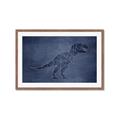 Picture of Geo Dino IV     _GroupedProduct_Rectangle_Landscape_Mini_ _GroupedProduct_Rectangle_Landscape_Framed_Matted_