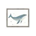 Picture of Blue Whale _GroupedProduct_Rectangle_Landscape_Mini_ _GroupedProduct_Rectangle_Landscape_Framed_Matted_