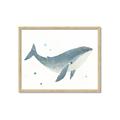 Picture of Blue Whale _GroupedProduct_Rectangle_Landscape_Mini_ _GroupedProduct_Rectangle_Landscape_Framed_Matted_